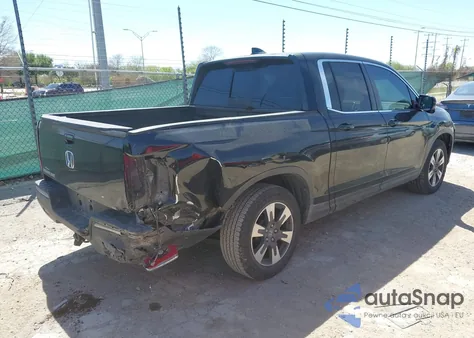 2019 Honda Ridgeline Rtl-T from USA, damaged, VIN 5FPYK2F68KB005592
